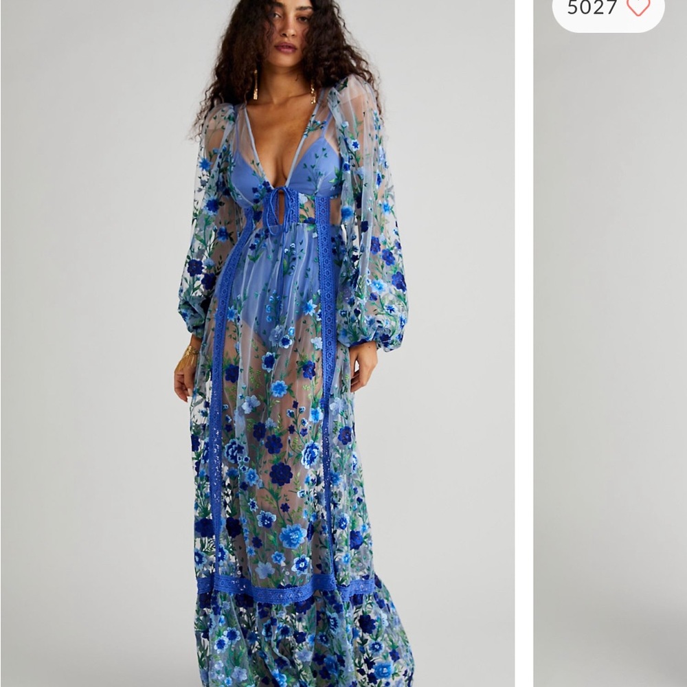 For Love & Lemons Luna Maxi Dress